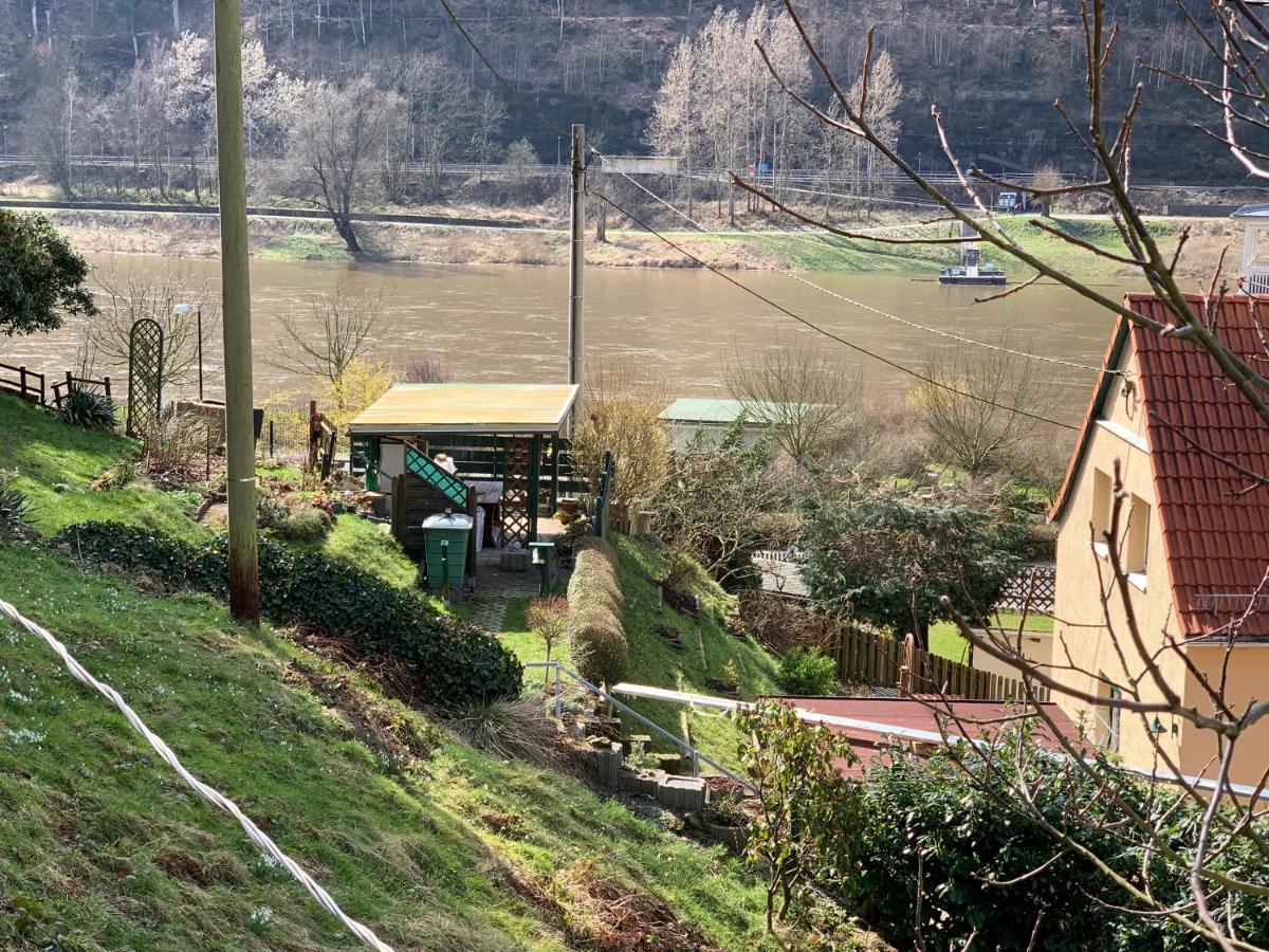 Haus Bergfriede Hotell Bad Schandau Exteriör bild